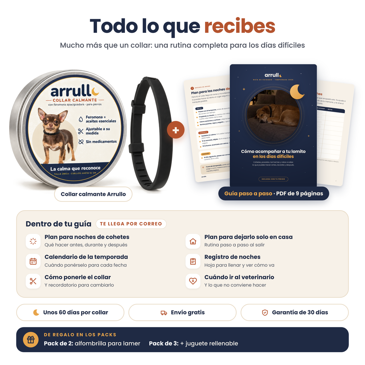 Arrullo® Collar Calmante